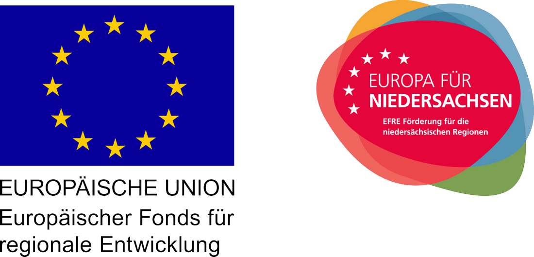 Logos Europäische Union und Europa für Niedersachsen